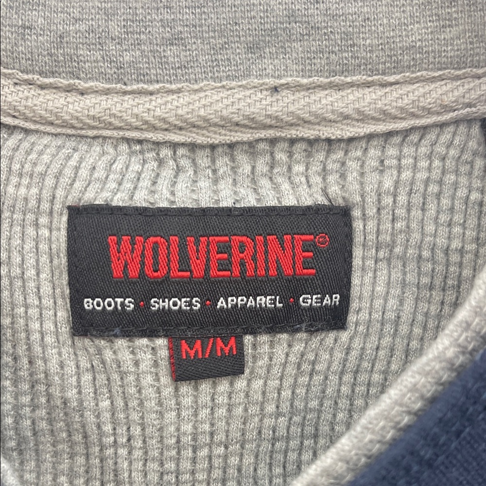 Wolverine Gray Ribbed Knit Apparel - Picture 2 of 4